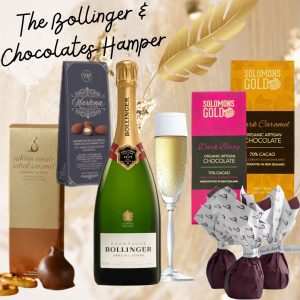 The Bollinger and Chocolates Hamper