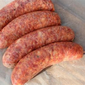Mangawai Meat Shop Beef Double Cheese and Jalapeno Sausages (500g approximately)