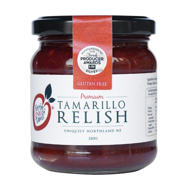 For the Love of Tams – Tamarillo Relish 210g