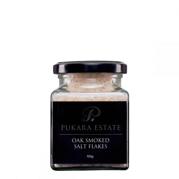 Pukara Estate Oak Smoked Salt 100g.
